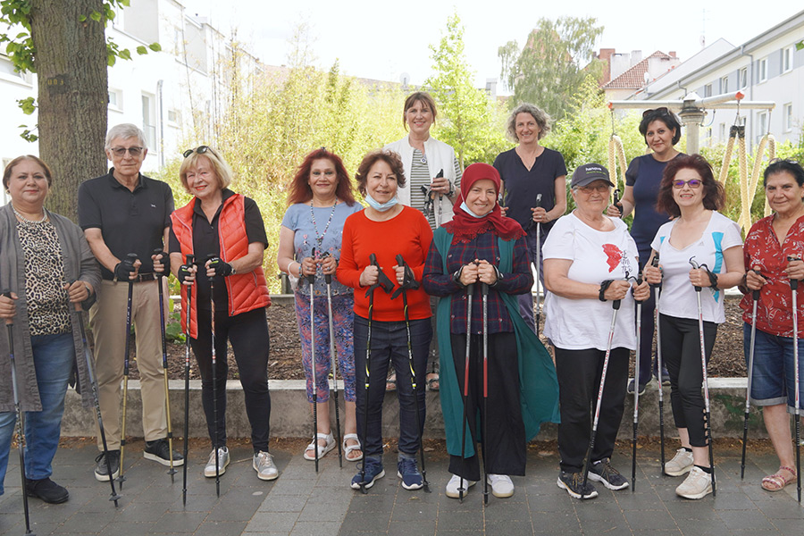 Seniorinnen in Bewegung